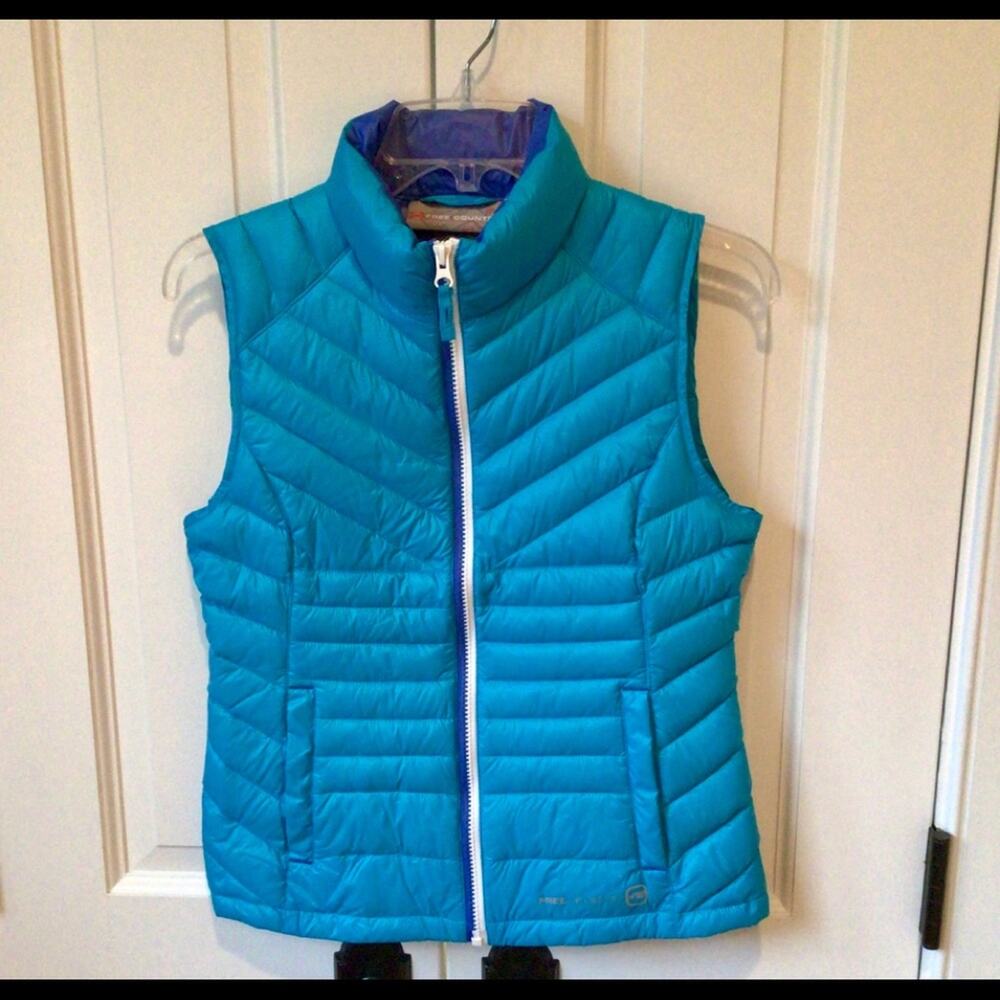 Free Country Quilted Vest Sz L. 14/16